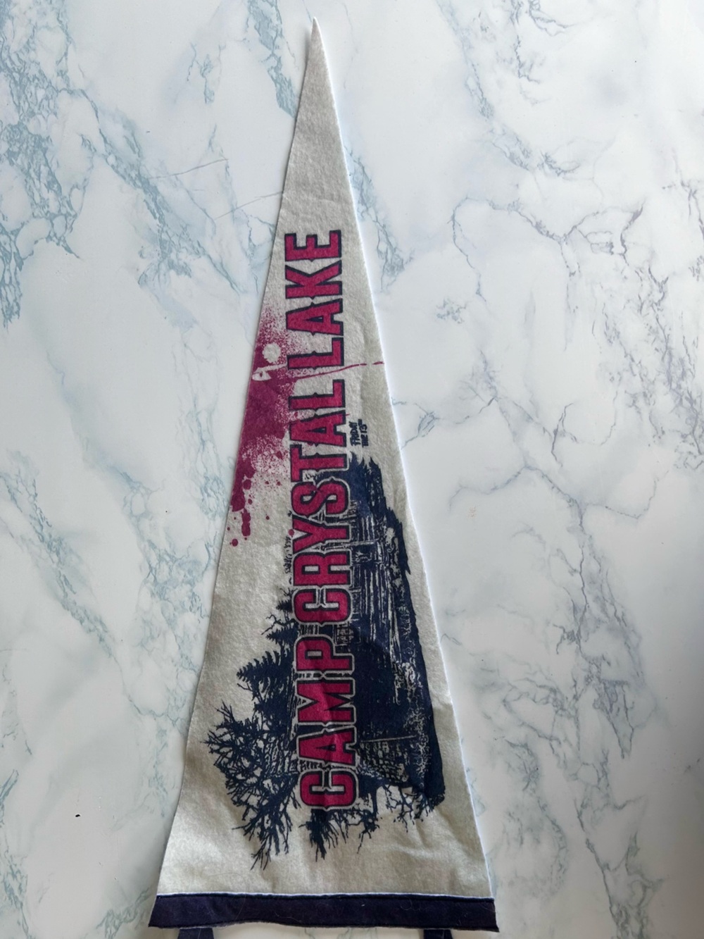 Friday The 13th Camp Crystal Lake Loot Crate 20" Felt Pennant